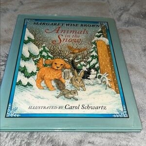 Animals In The Snow By Margaret Wise Brown, Hardcover, 1995, First Edition